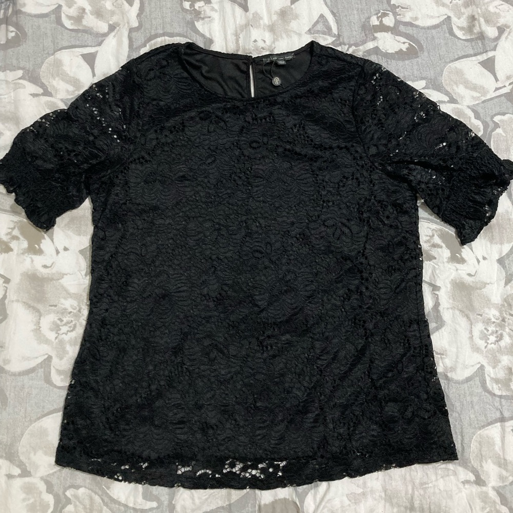 Black Lace Top